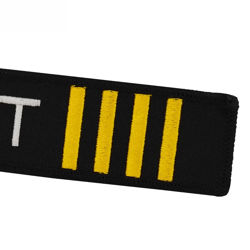 5-Pack Aviation Crew Keychain Tags