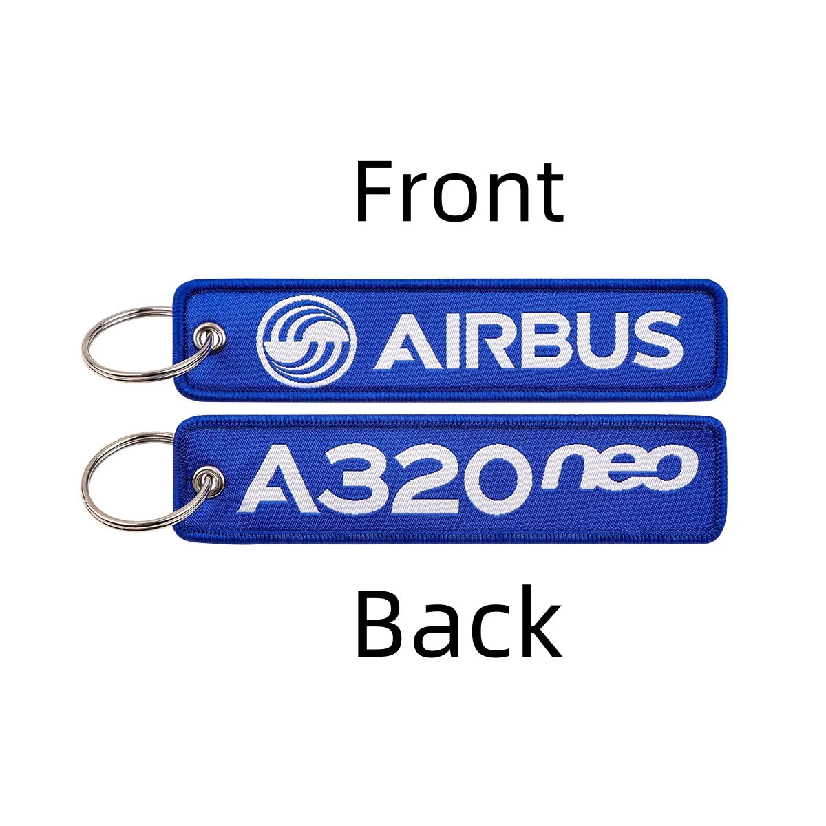 Every Airline Logo Embroidered Keychain