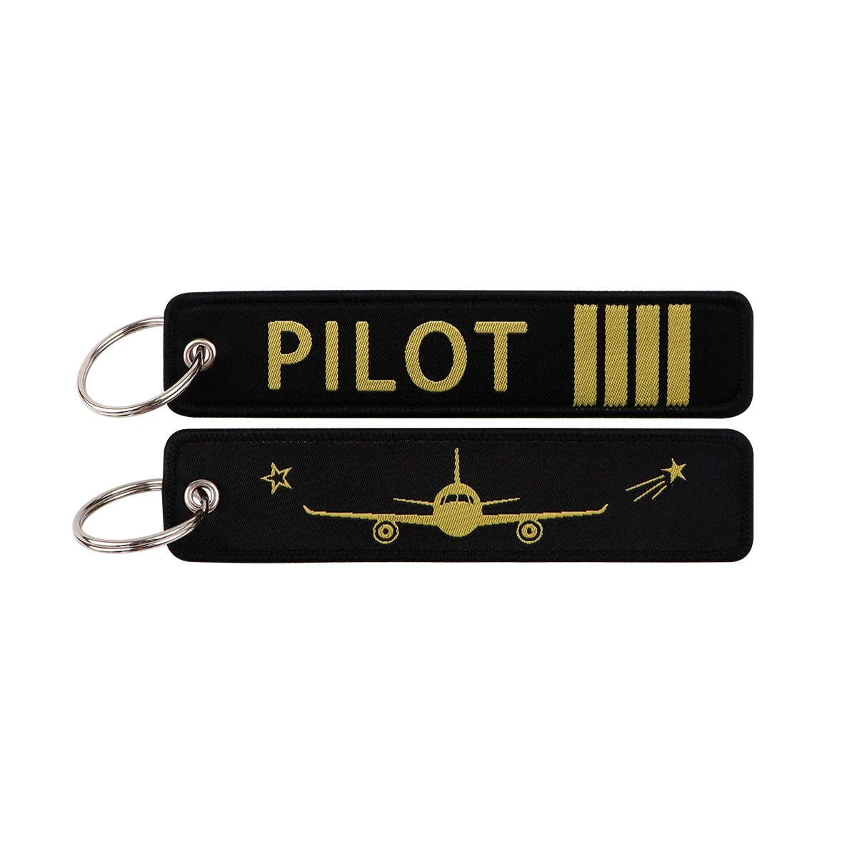 Every Airline Logo Embroidered Keychain