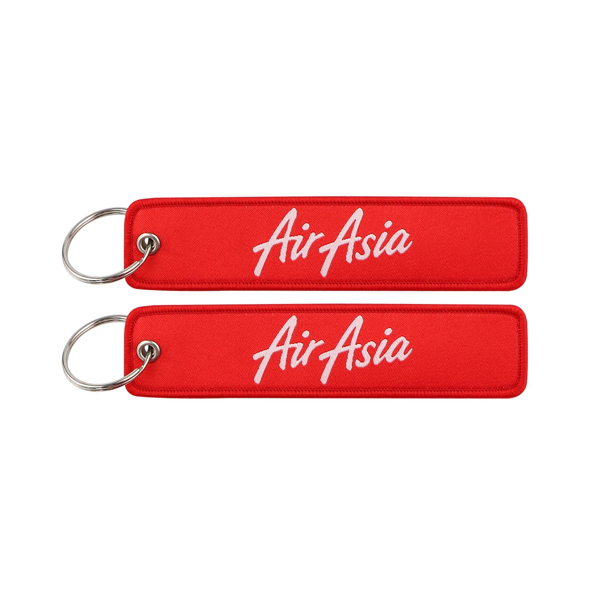 Every Airline Logo Embroidered Keychain