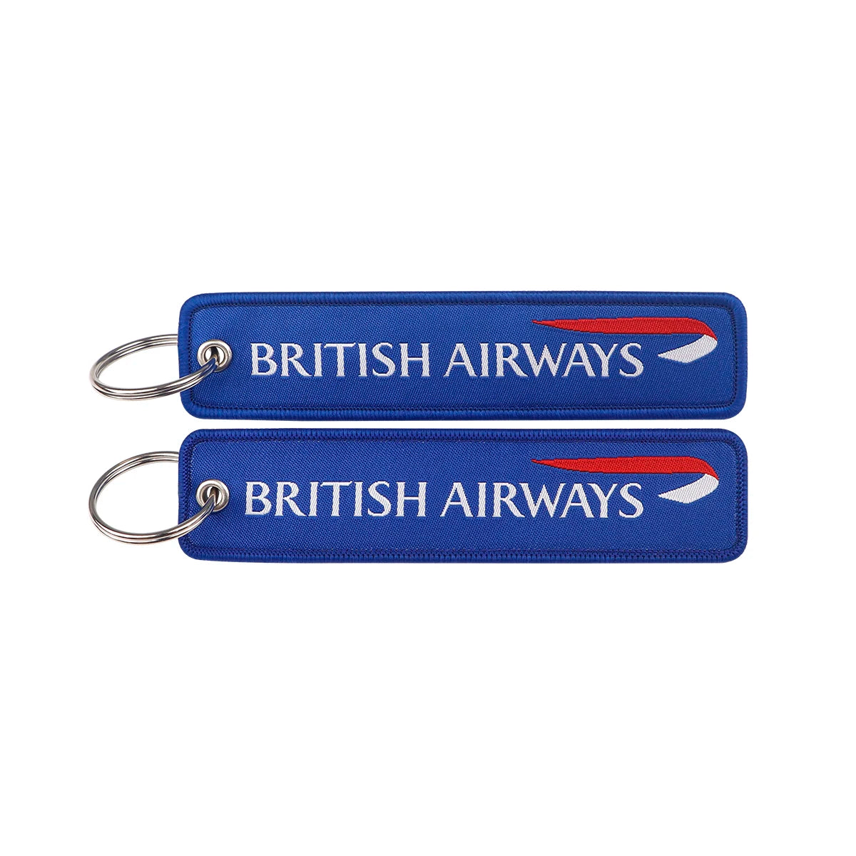 Every Airline Logo Embroidered Keychain