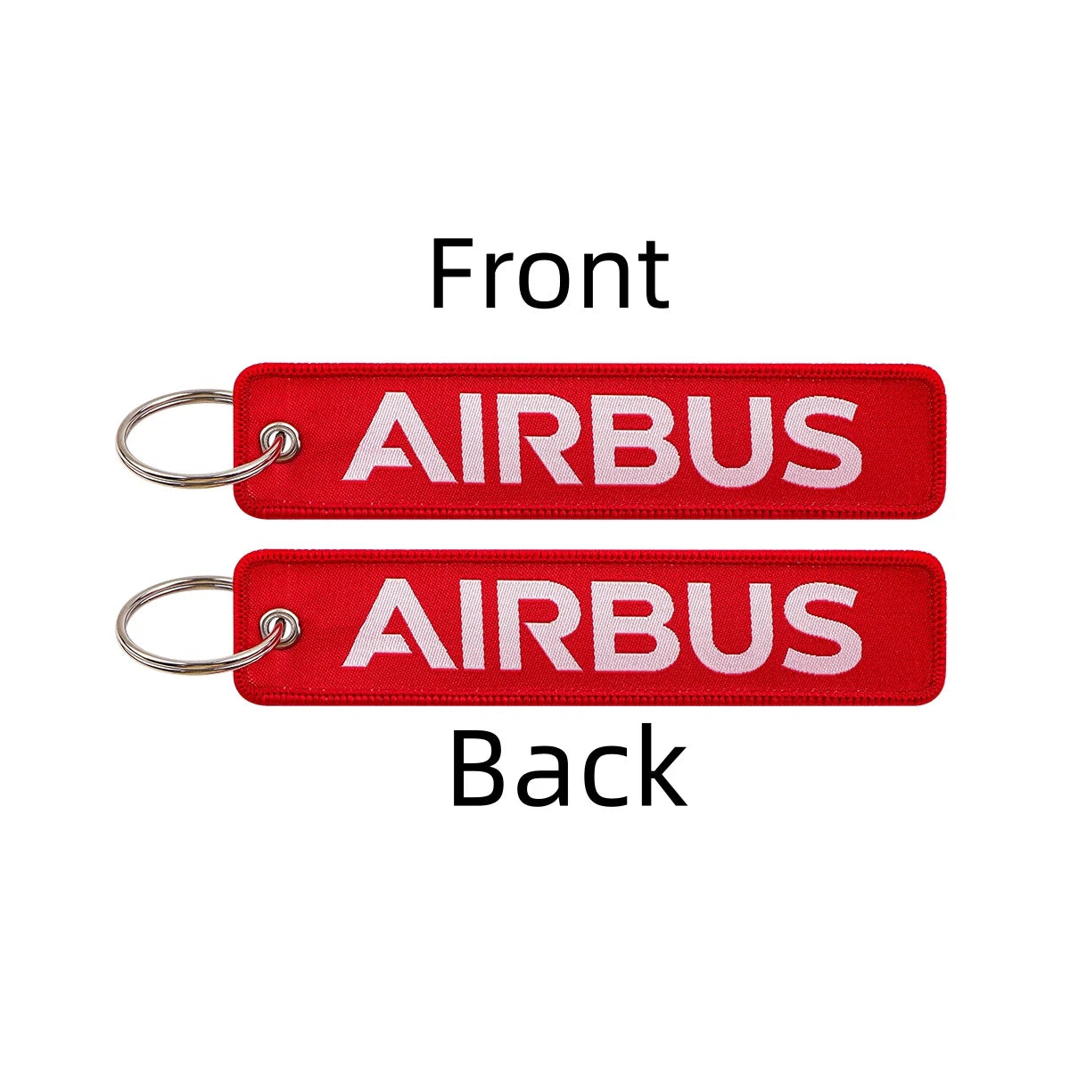 Every Airline Logo Embroidered Keychain