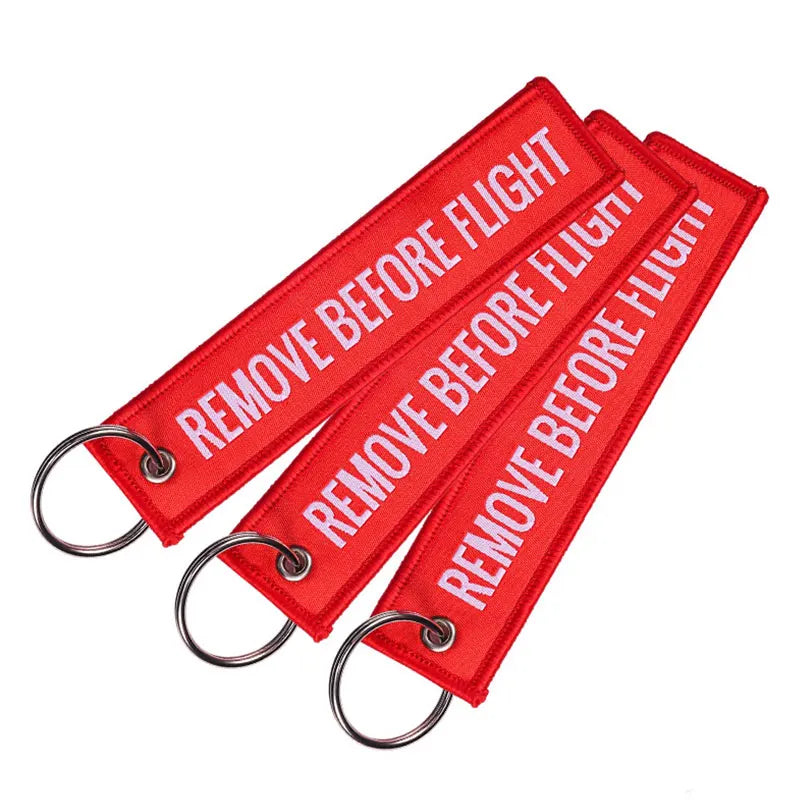 Remove Before Flight Keychain (Multi-Color)