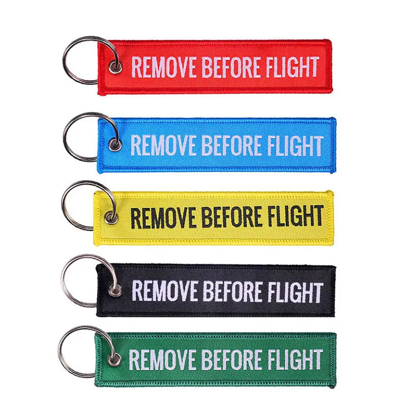 Remove Before Flight Keychain (Multi-Color)