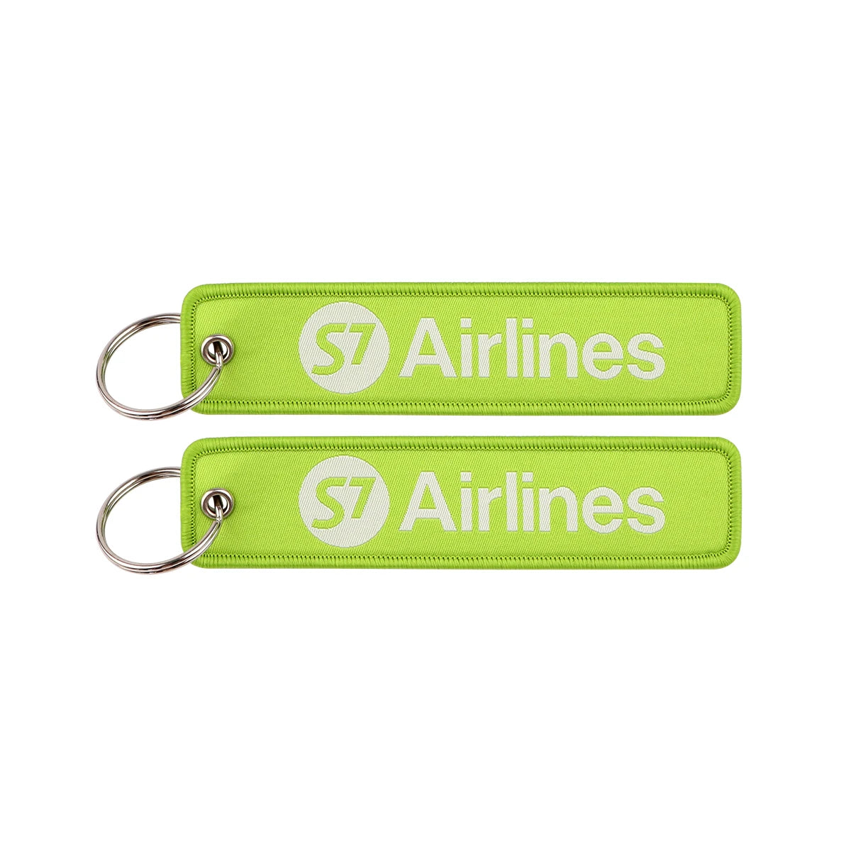 Every Airline Logo Embroidered Keychain