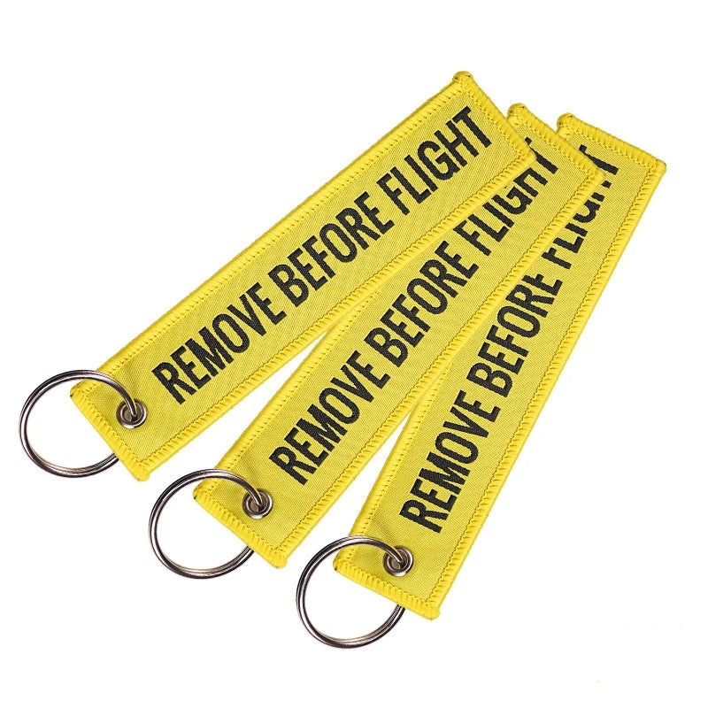 Remove Before Flight Keychain (Multi-Color)