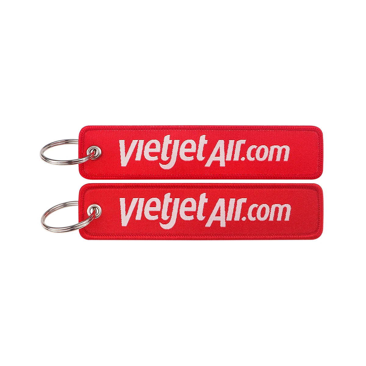 Every Airline Logo Embroidered Keychain