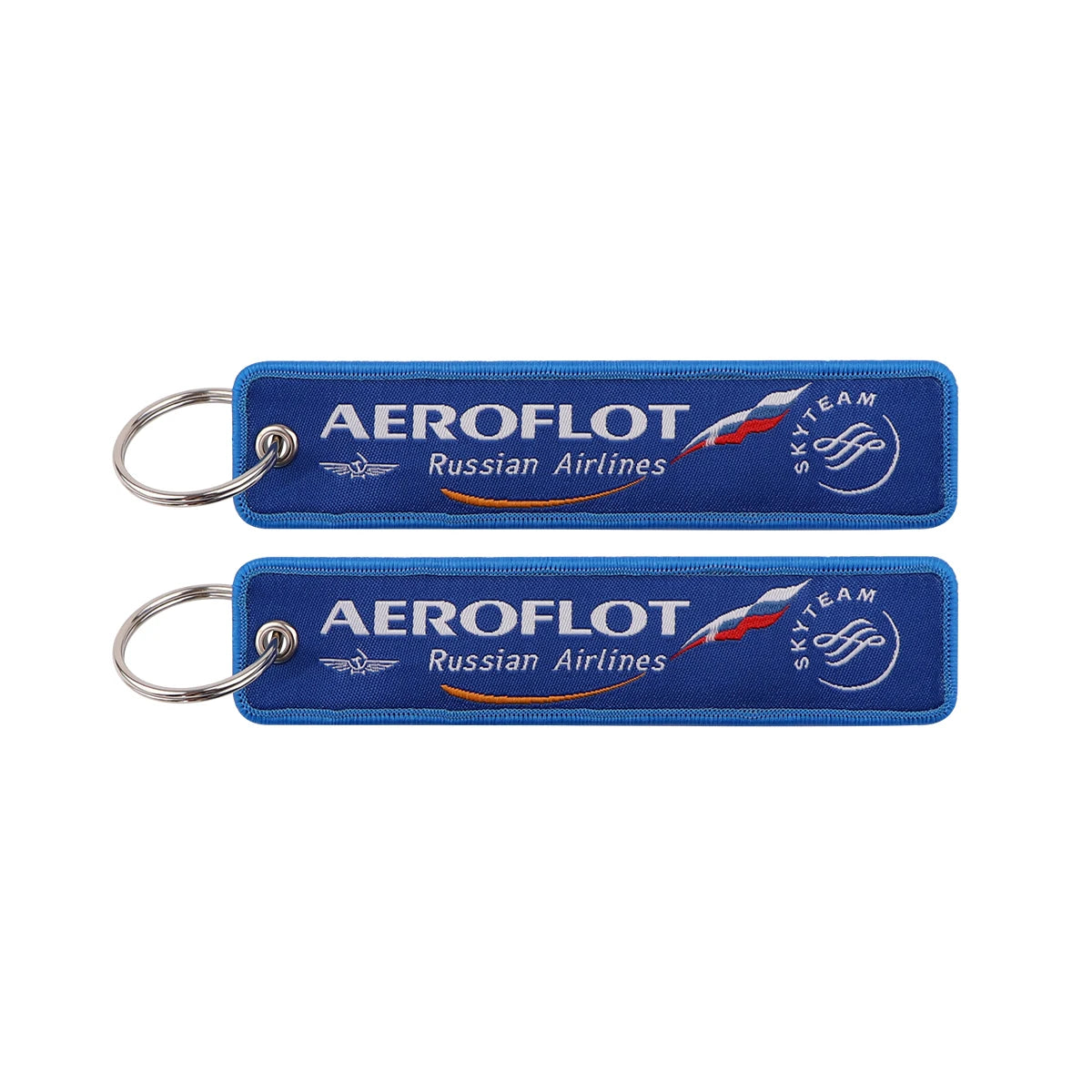 Every Airline Logo Embroidered Keychain