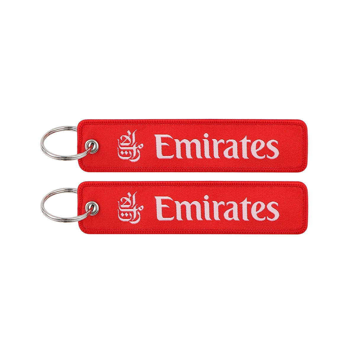 Every Airline Logo Embroidered Keychain
